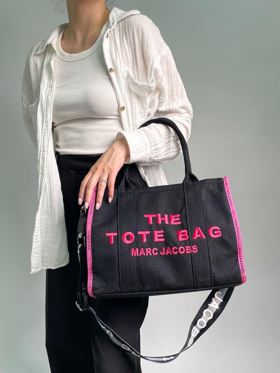 Жіноча сумка Марк Джейкобс чорна Marc Jacobs The Large Tote Bag Black ...