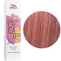 Оттеночная краска для волос Wella Color Fresh Create 60 мл Nu-Dist Pink Пудровый розовый