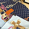 Хустка Gucci шовкова з ручною підшивкою, фото 11