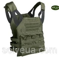 Тактичний жилет плитоноска Plate Carrier Gen 2 Mil Tec Олива (13463201).solve