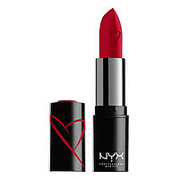 Увлажняющая помада с сатиновым финишем NYX Shout Loud Satin Lipstick №13 (The best) 3.5 г