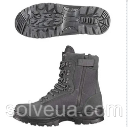 Черевики демісезонні Mil-Tec Side zip boots на блискавці сірі 12822108 .solve, фото 1