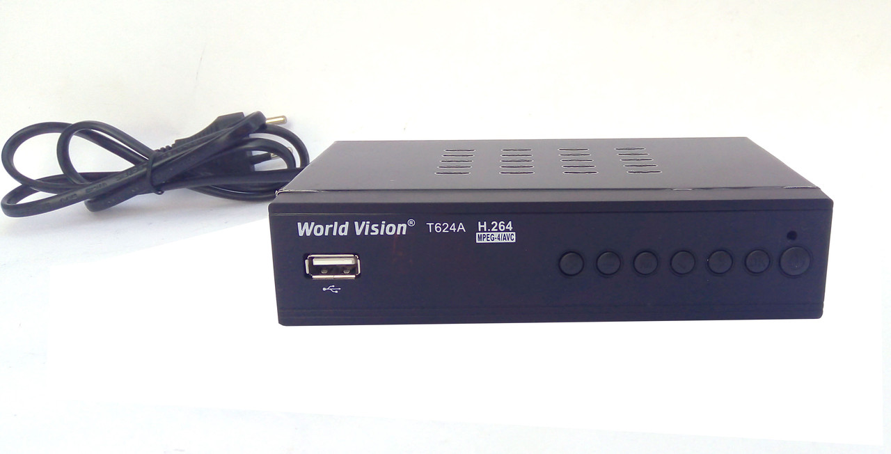 Т2 тюнер World Vision T624A + WI-FI модуль 5Дб дальнобойный + Прошивка под Интернет Гарантия 12 мс - фото 7 - id-p1898077461