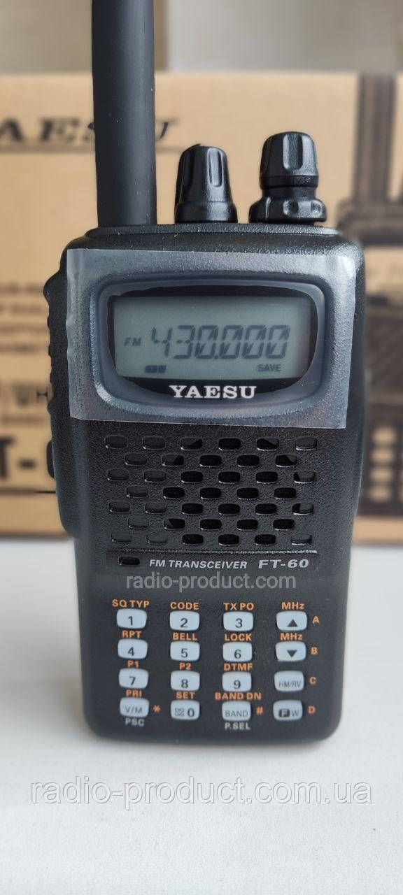 Yaesu FT-60R дводіапазонна радіостанція, рація, фото 1