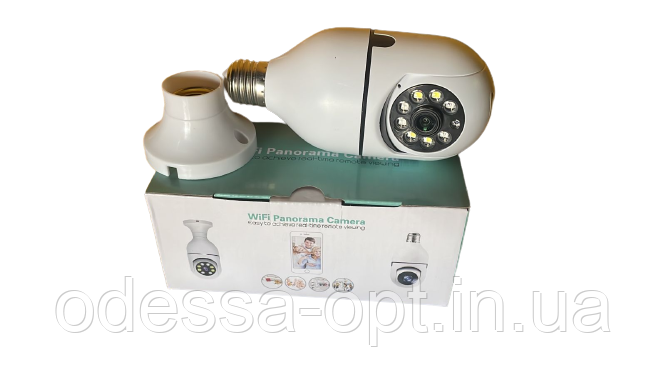 Камера CAMERA SMART IP Лампочка y388 2MP Кругла