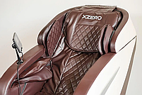 Масажне Крісло XZERO Х11 SL White & Brovn Багатофункціональне з різними видами масажу Польща, фото 10