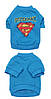 Футболка для собак Pet Style "Superman" Синя XS, фото 2