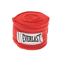 Бинты для бокса Everlast PRO STYLE HAND WRAPS 180 X2 Красный 180 (457,2см) (723771-70-4)