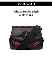 Palazzo Empire Stitch Leather Bag – новая модель в линейке женских сумочек Versace