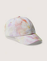 Женская кепка бейсболка Baseball hat из коллекции VICTORIA'S SECRET PINK принт tie dye размер универсальный