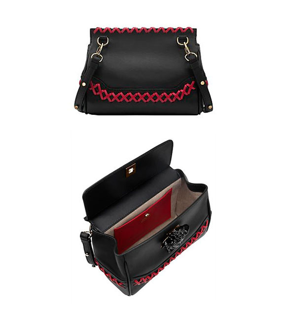 Palazzo Empire Stitch Leather Bag