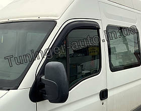 Дефлектори вікон (вітровики) Renault Master 1998-2010 (Hic)