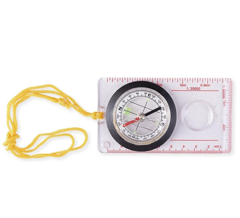 Компас картографічний із лінійкою та шнуром Mil-Tec Scout 15798000, фото 1