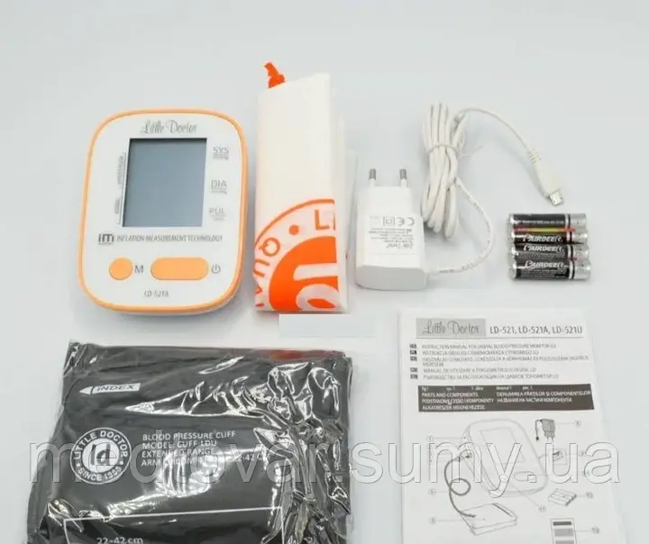 Тонометр Little Doctor LD-521a автоматичний з адаптером - фото 3 - id-p1898136519