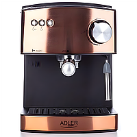 Кофемашина для ресторана,Бытовые кофеварки Adler AD 4404cr (15 Бар, 850 Вт)Кофеварка бытовая электрическая