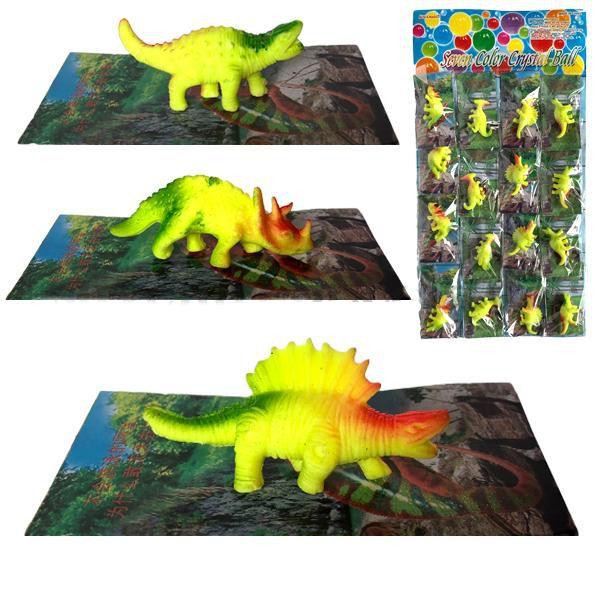 Іграшка що росте у воді Динозавр набір 16 шт, фото 1