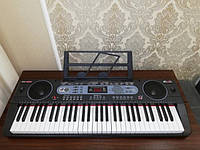 Дитячий електронний синтезатор піаніно 6130 , 61 клавіша, мережевий адаптер, мікрофон