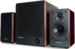 Акустична система MICROLAB FC-330 2.1, 56W, mini-jack, дерево Baumar - Порадуй Себе