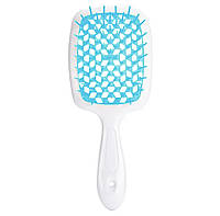 Расчёска для волос аксессуары для волос, Hollow Comb Superbrush Plus Бело синий