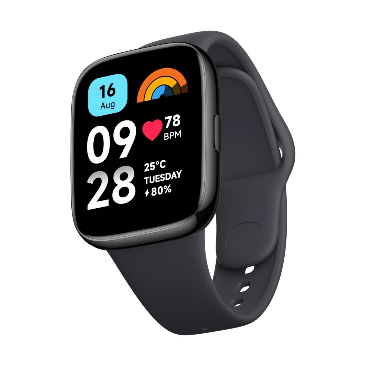Розумний годинник Xiaomi Redmi Watch 3 Active M2235W1 (BHR7266GL) з функцією дзвінка чорні