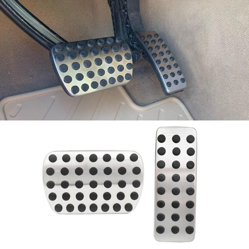 Накладки на педалі Mercedes-Benz C/E/GLK клас AКП тюнінг салону мерседес, фото 1