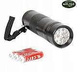 Ліхтар із батареями тактичний світлодіодний Mil-Tec 15151002, фото 3