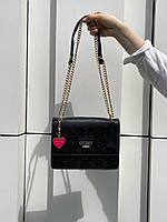 Женская сумка клатч Guess Mini Bag Black (черная) torba0186 стильная сумочка на длинной цепочке house