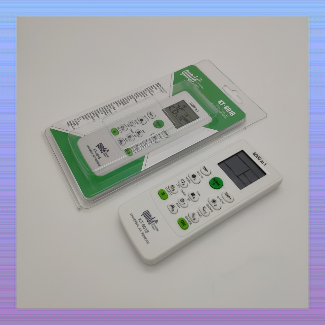 Універсальний пульт для кондиціонерів пульт для кондиціонера Qunda KT-6018