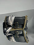Жіноча подарункова сумка крос-боді Marc Jacobs The J Marc Shoulder Bag Black (чорна) KIS02174 модна top, фото 5