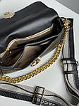 Жіноча подарункова сумка крос-боді Marc Jacobs The J Marc Shoulder Bag Black (чорна) KIS02174 модна top, фото 10