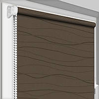 Рулонная штора открытого типа DecoSharm Фала 2280 Коричневый 300 x 1700 мм Лучшее качество