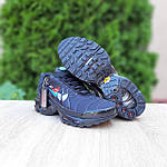 Чоловічі кросівки Nike TN AIR (чорні) низькі стильні кросівки 11022 Найк топ, фото 5