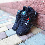 Чоловічі кросівки Nike TN AIR (чорні) низькі стильні кросівки 11022 Найк топ, фото 6