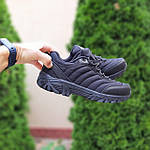 Чоловічі зимові кросівки Merrell Vibram (чорні) модні низькі кросівки 3909 Мерелл топ, фото 3