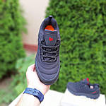 Чоловічі зимові кросівки Merrell Vibram (чорні з червоним) модні низькі кросівки 3910 Мерелл топ, фото 2