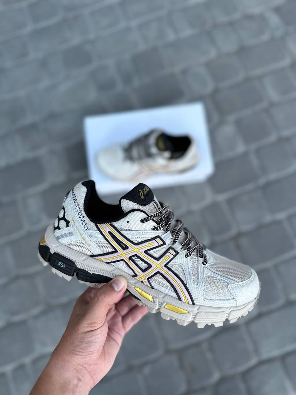 Купить Мужские летние кроссовки Asics Gel-Kahana Beige Gold (бежевые с ...