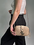 Жіноча сумка клатч Guess Penelope Beige (бежева) KIS17048 красива стильна модна містка для дівчини top, фото 4