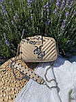 Жіноча сумка клатч Guess Penelope Beige (бежева) KIS17048 красива стильна модна містка для дівчини top, фото 10
