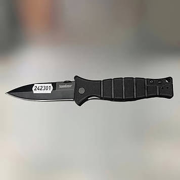 Ніж Kershaw XCOM (3425), чорний колір, сталь 8Cr13MoV, тактичний складаний ніж для військових*