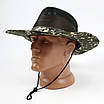 Панама з широкими полями Піксель зелений, фото 3