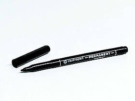 Маркер Centropen Permanent чорний тонкий тонкий K2536