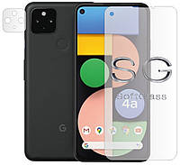 Мягкое стекло Google Pixel 4a 5G на Экран полиуретановое SoftGlass