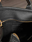 Жіноча сумка шопер подарункова Marc Jacobs Tote mini black (чорна) арт4203 стильна з короткими ручками top, фото 10
