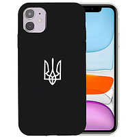 Чехол Silicone Case Full Protective Iphone 11 Чорний Patriot