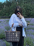 Жіноча подарункова сумка-шопер Michael Kors Shopper Bag Brown (коричнева) KIS12065 стильна Елізабет Корс top, фото 7
