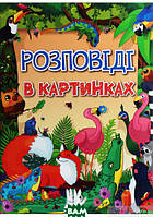 Обучение чтению по слогам `Розповіді в картинках` Развивающие книги для малышей