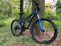Двоколісний гірський спортивний велосипед 26 дюйма Toprider 910 синій