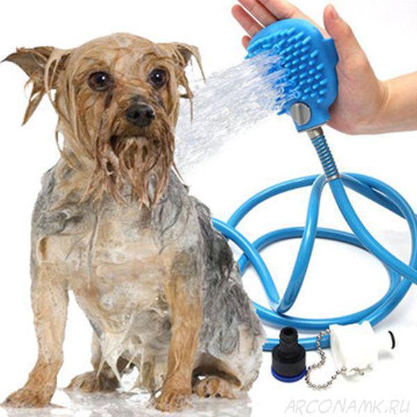 Щітка-душ для собак Pet Bathing Tool