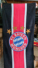 Пляжний рушник ФК " Бавария " 100% бавовна розмір 150 х 75 см