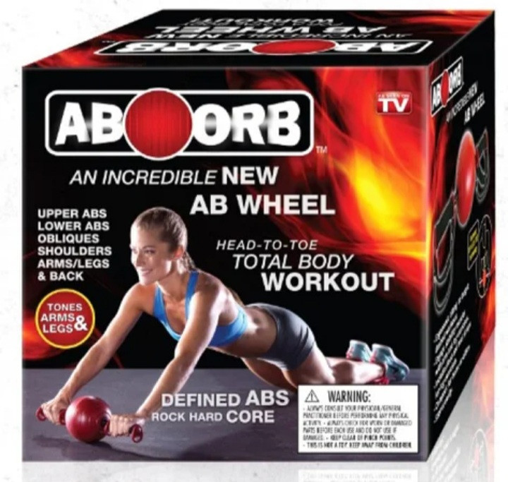 Фітнес-тренажер New AB Wheel ABOORB гімнастична куля для занять спортом